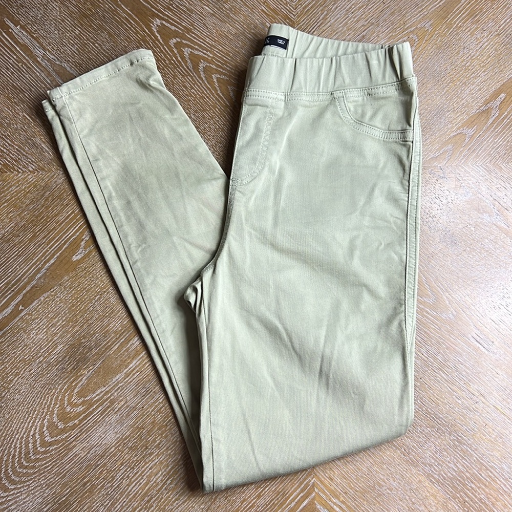 KAREN MILLEN Green Pull-On Ankle Pant 4